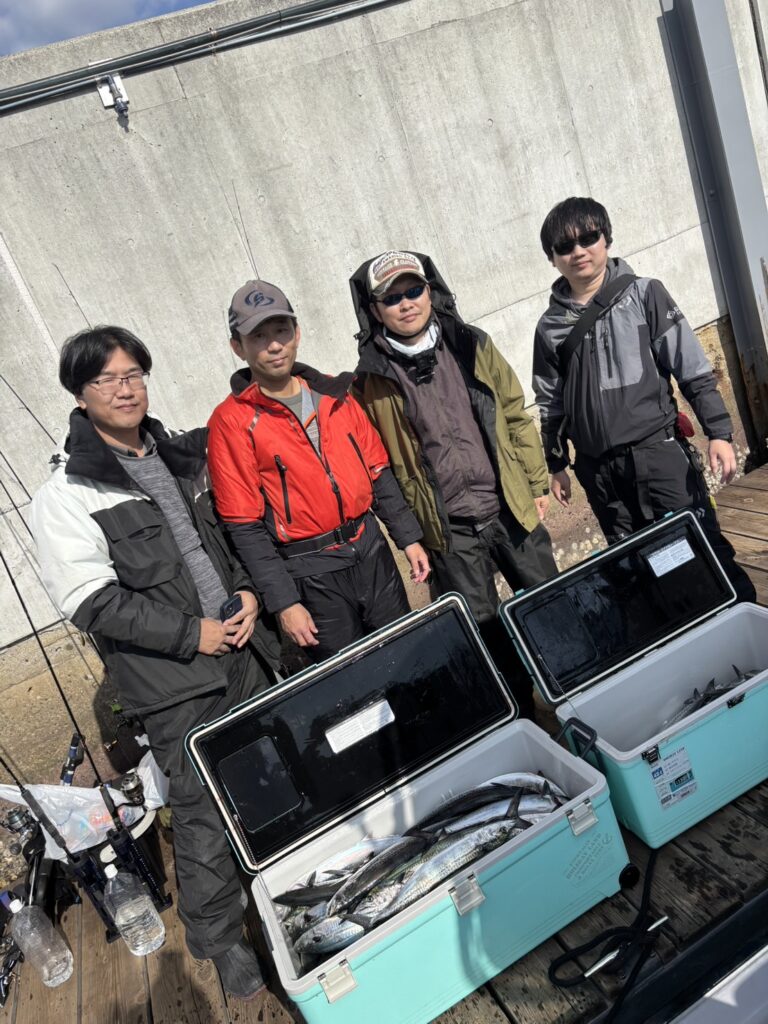 チャーター337 神戸港 サワラキャスティング