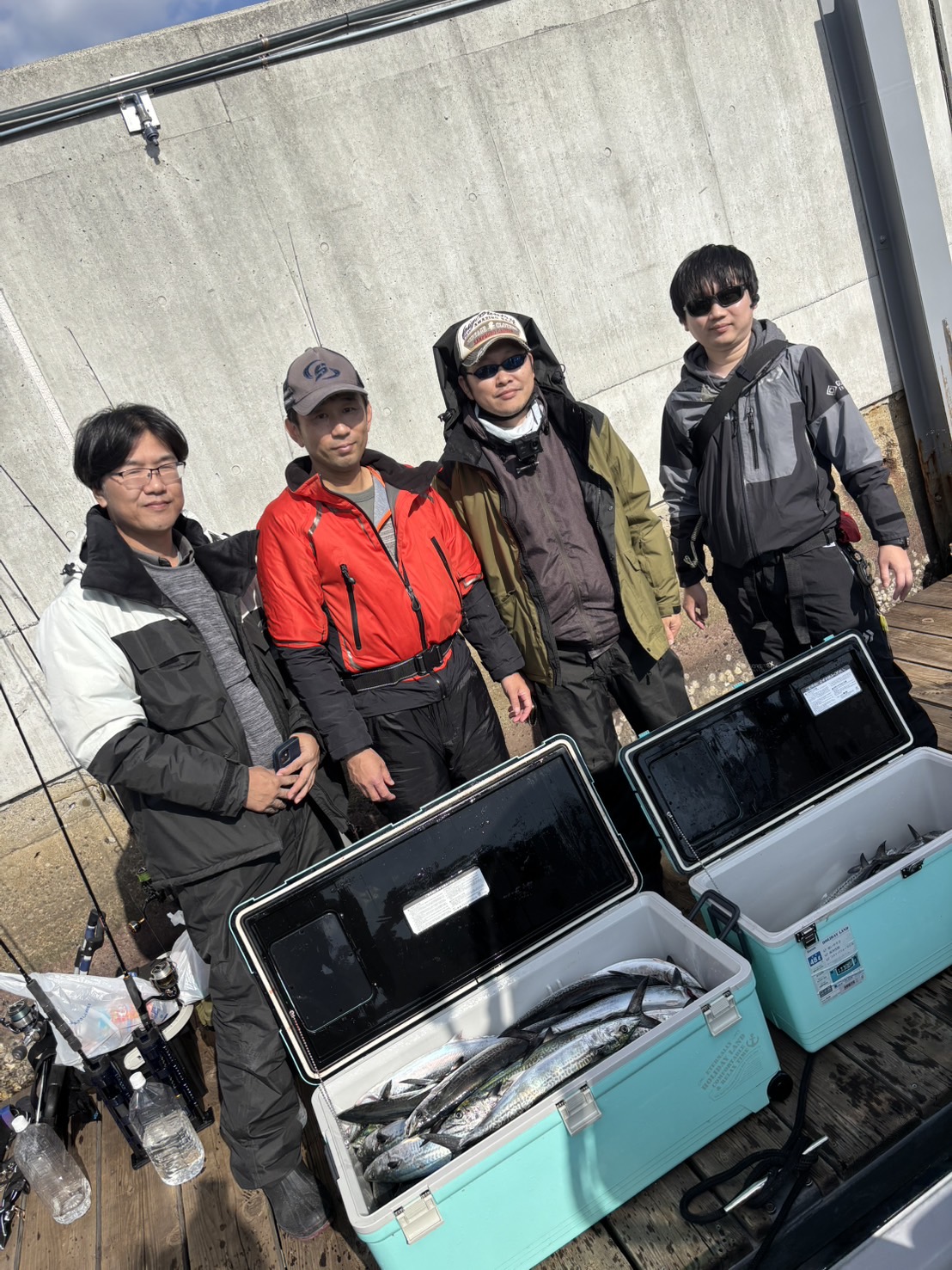 チャーター337 神戸港 サワラキャスティング