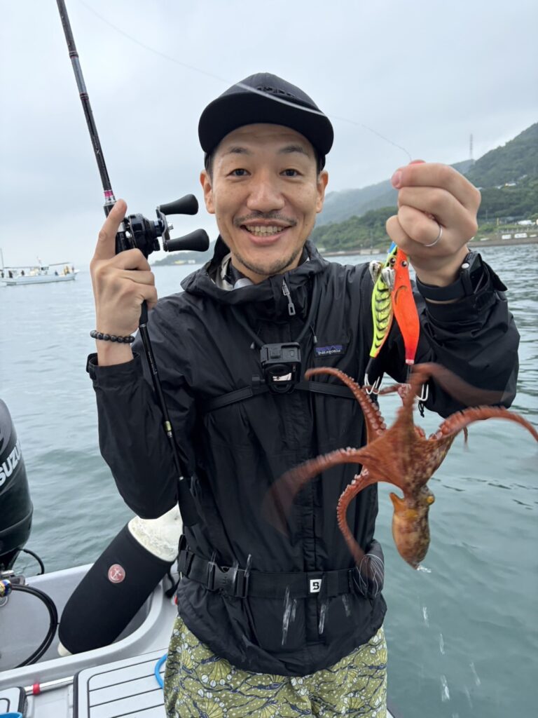 チャーター372 明石海峡 タコ アジサビキ