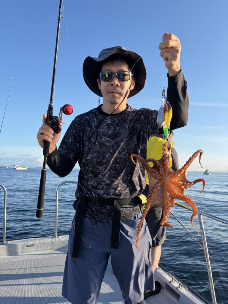 チャーター376 明石海峡 タコ アジサビキ